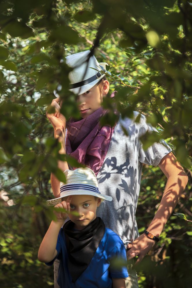 У бабушки в саду