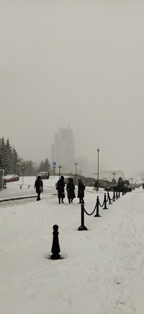 Метель в Минске