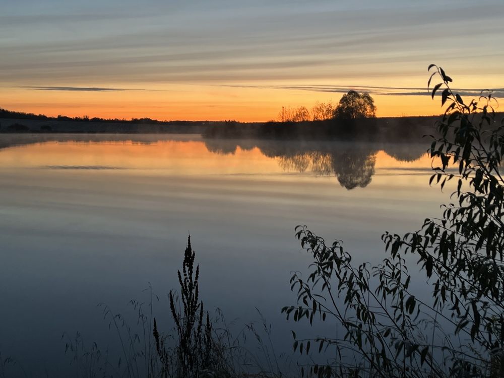 Деревенский рассвет