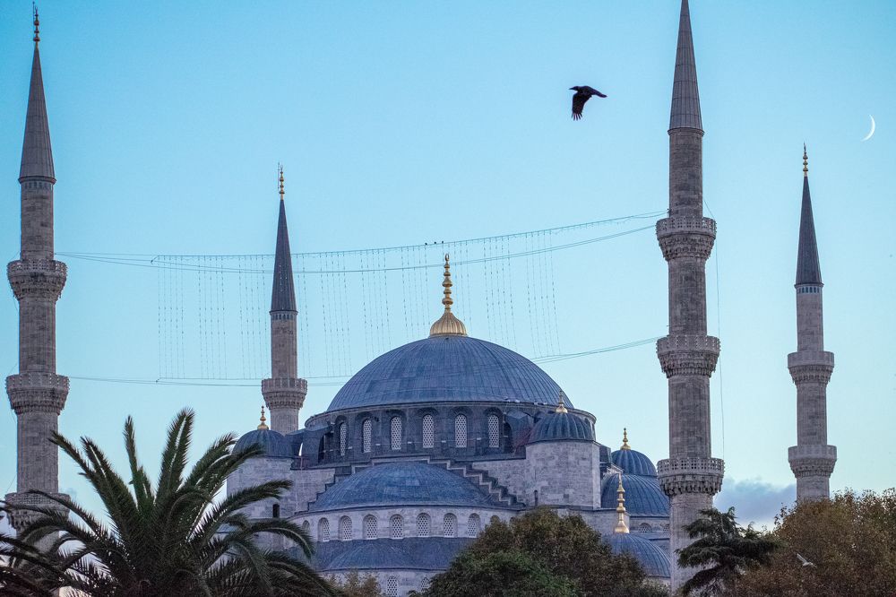 The forever glowing Blue Mosque, Istanbul, Turkey