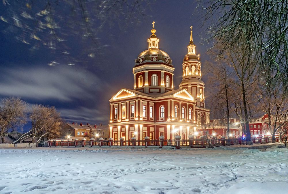 Зима. Спасский собор