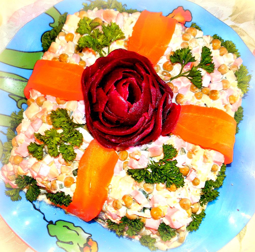 Салат оливье