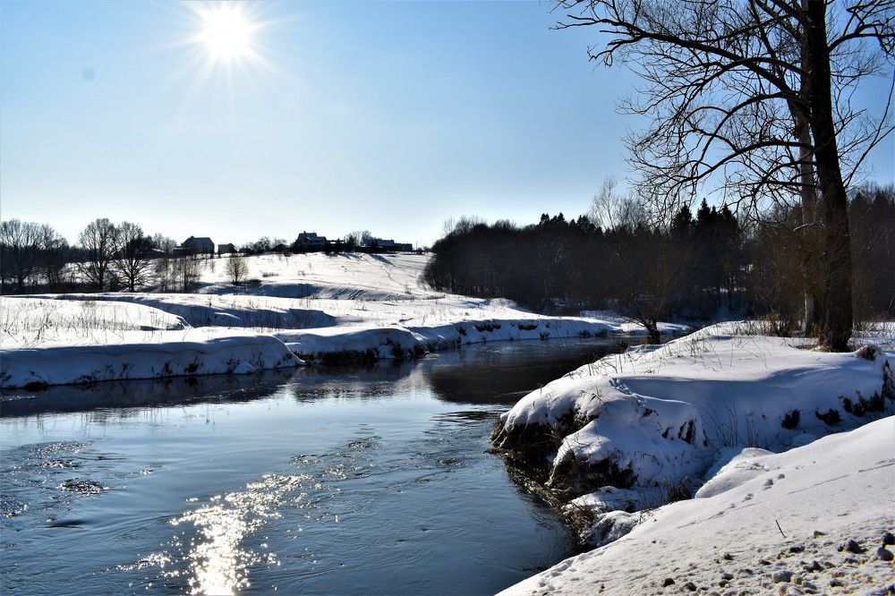 Зима в Подмосковье. Истринский район.