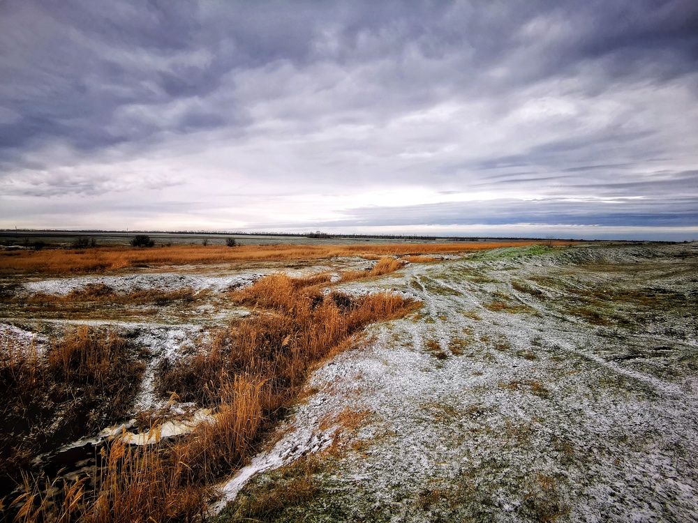 Декабрь в степи.