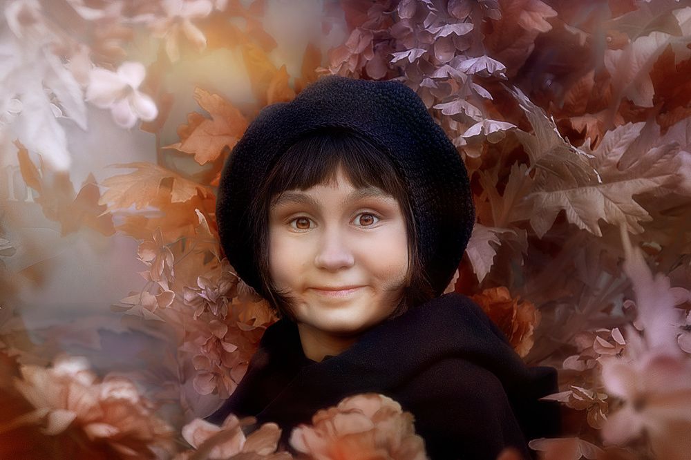 Портрет в осенних красках.