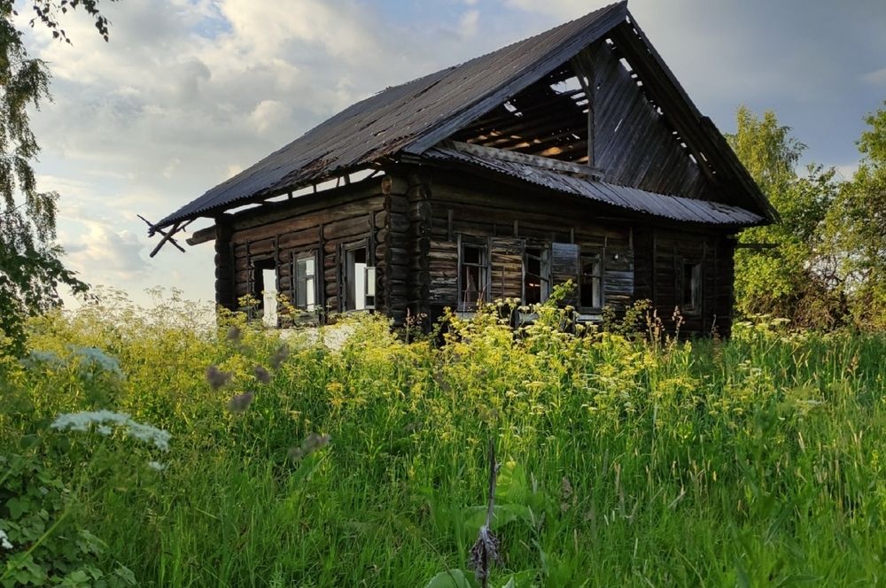 Деревня Быково, Костромская обл.. Родина моего дедушки.