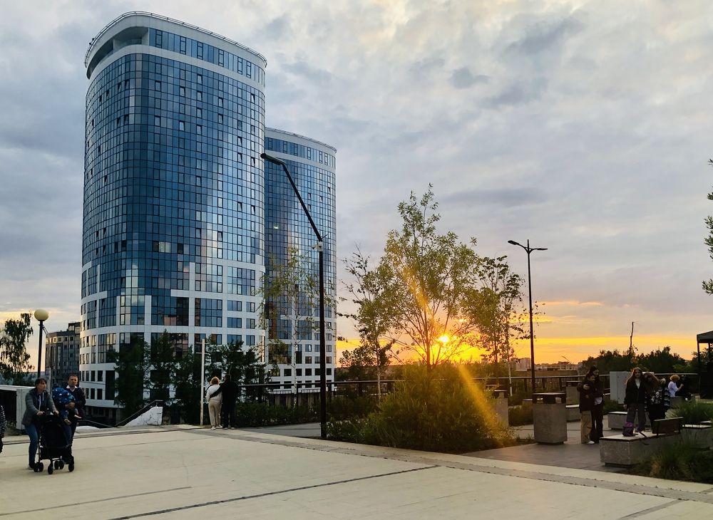 Закат в Ижевске