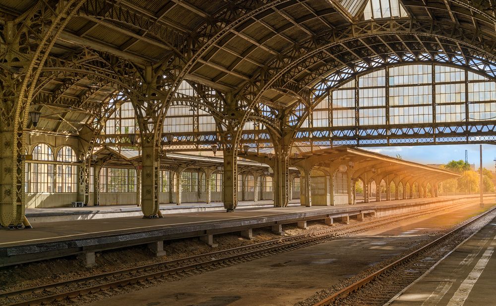 Витебский вокзал в Питере