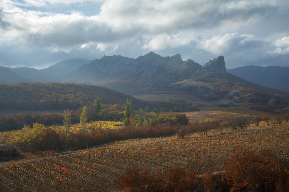 Ноябрь в Отузской долине.