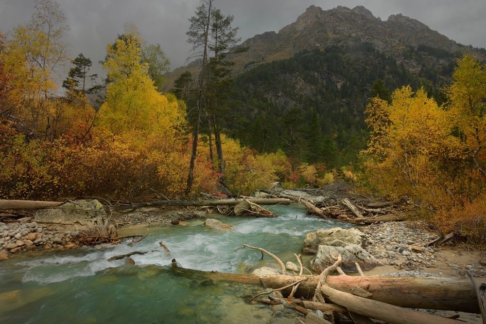 Осень в горах Кавказа