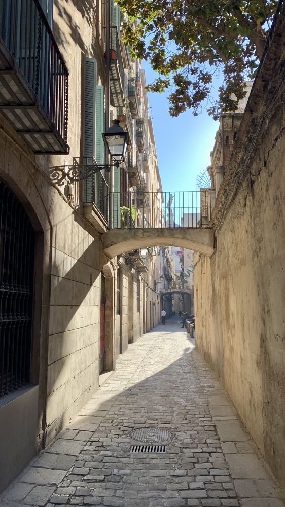 Барселона. Тихие улицы Барселоны