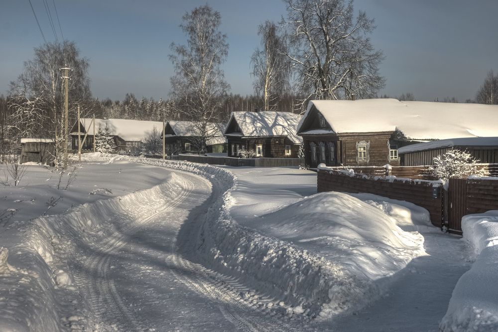 зима в Чапыгах