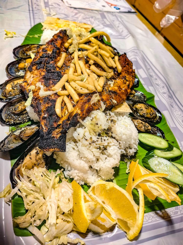 Fish at Phillipino Restaurant, Dubai UAE 2023