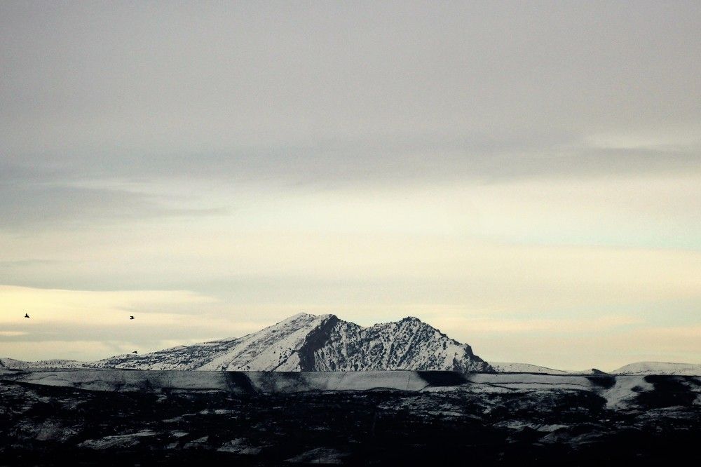 Зимний пасмурный день