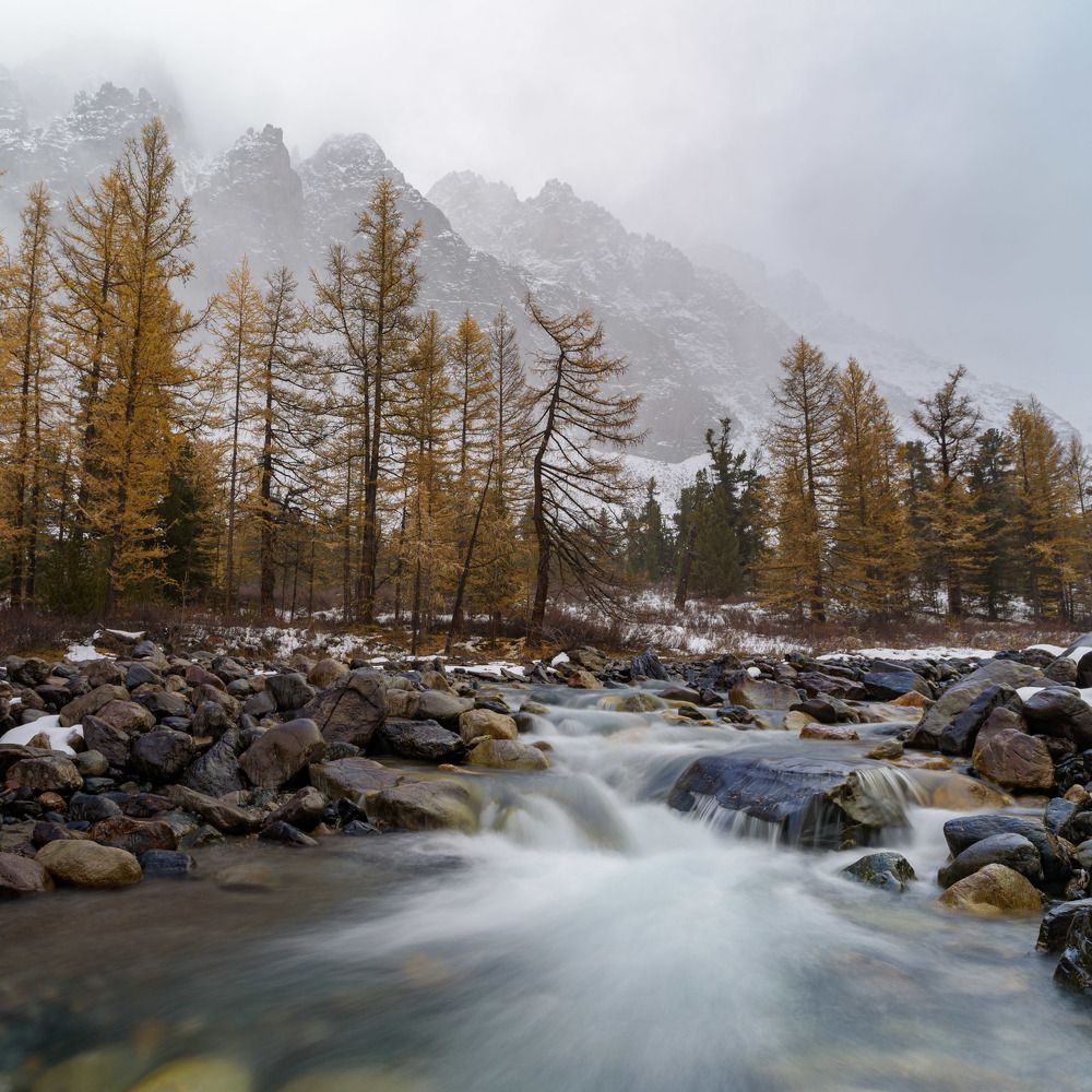 Начало октября в долине Актру