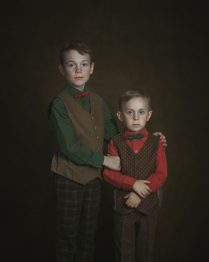 Portrait of the brothers