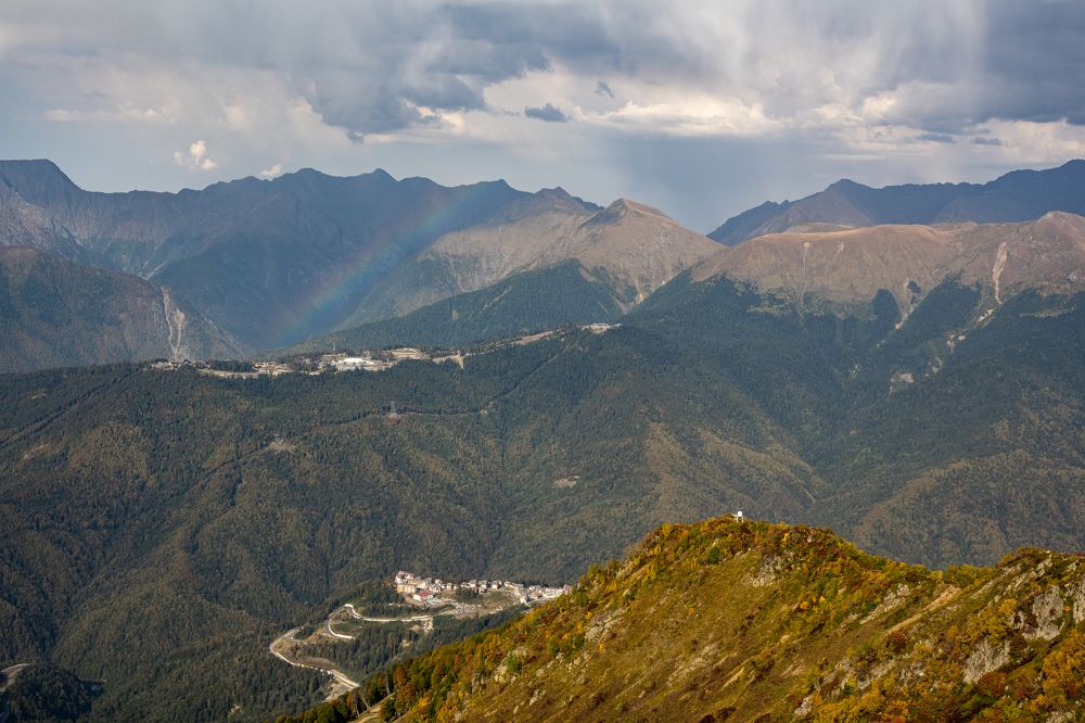 Деревушка в горах