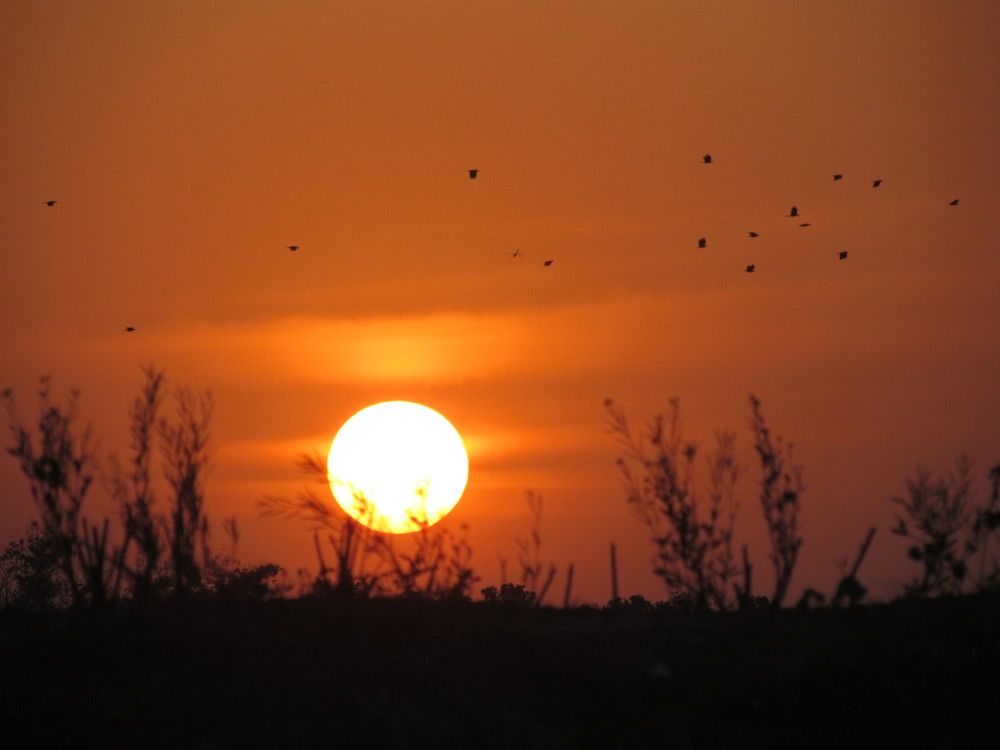 The end of the day