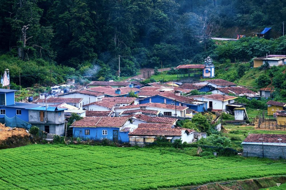 One of the beautiful villages in Ooty