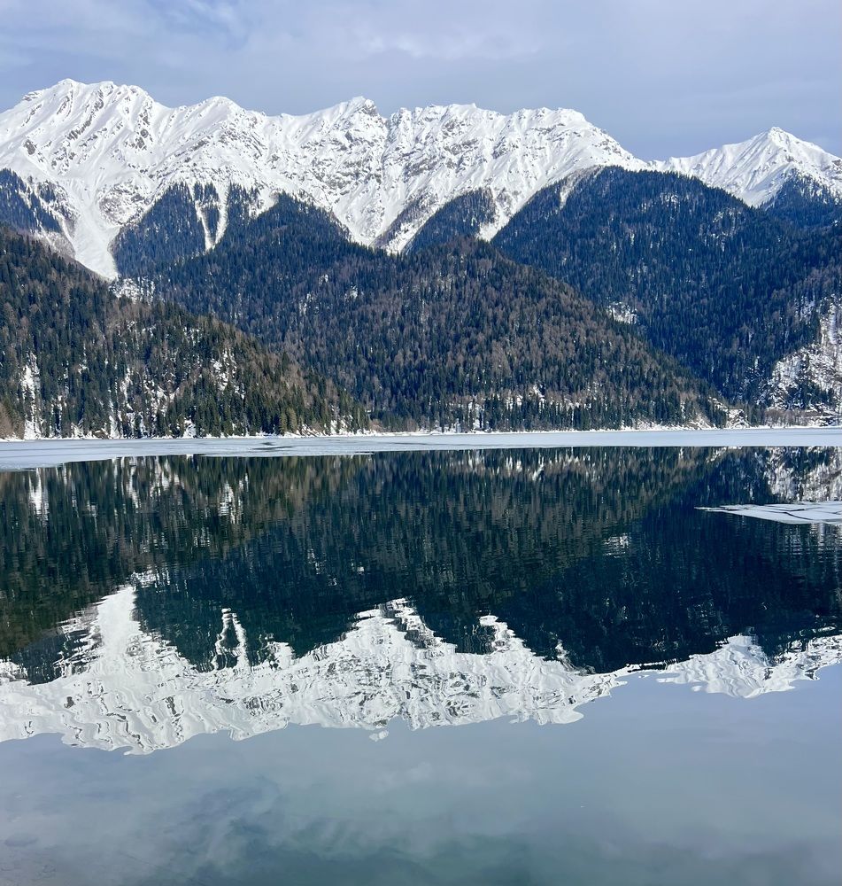 Озеро Рица. Абхазия