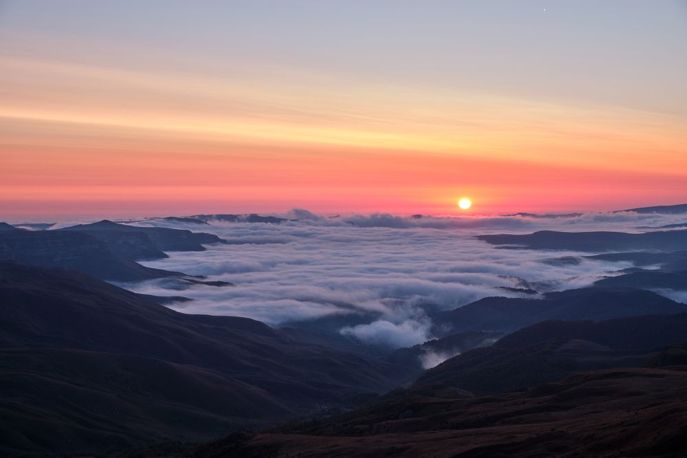 Рассвет. Бермамыт.