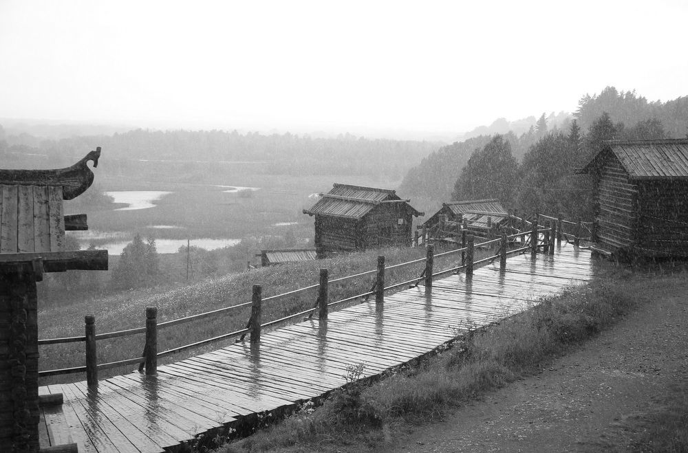 Дождь в Малых Карелах