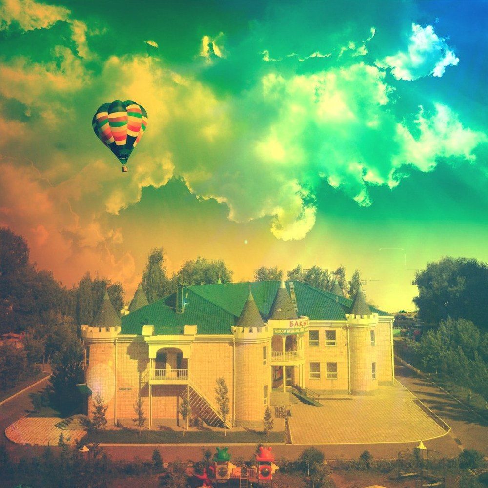 Волшебный садик сзади моего дома