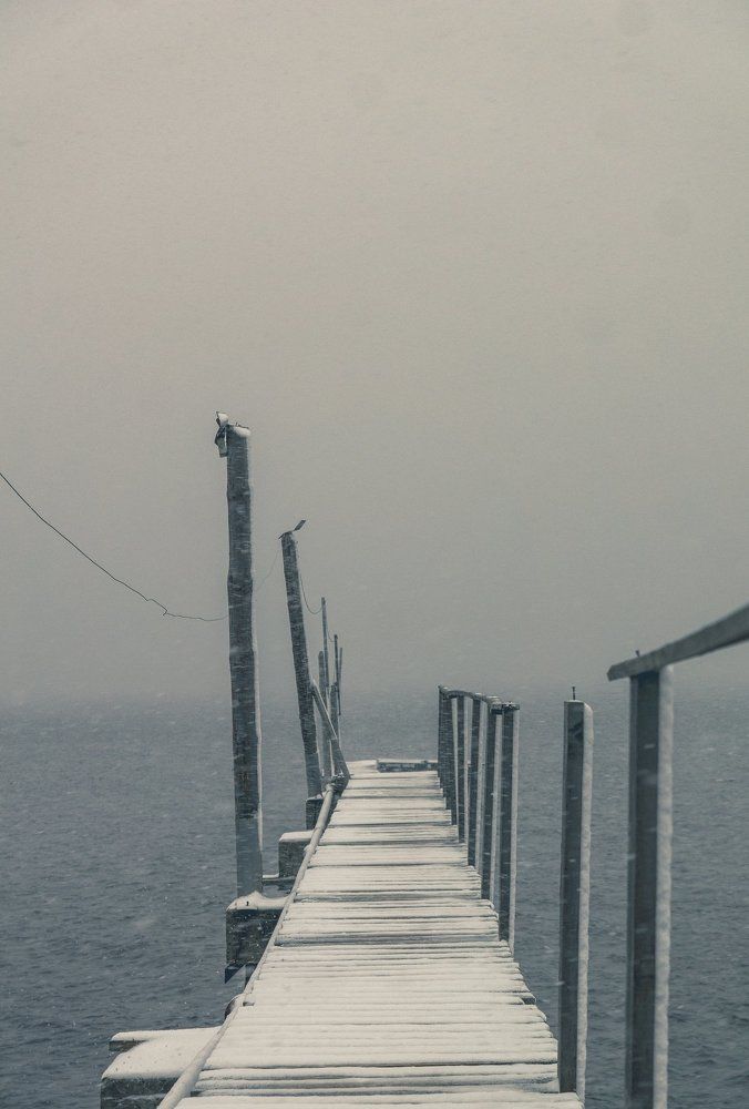 первый снег