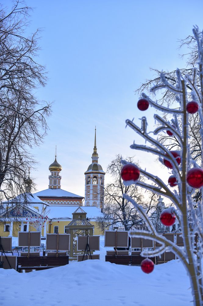 Новогодний Суздаль