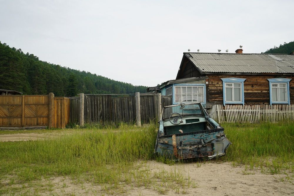 Старый катер