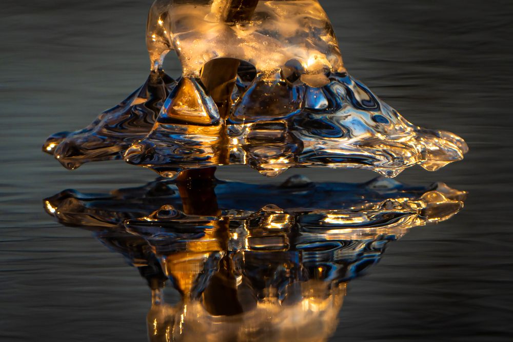 Ледяные шутки осени.