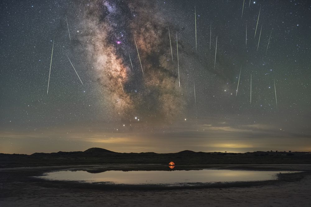 Perseids in Inner Mongolia
