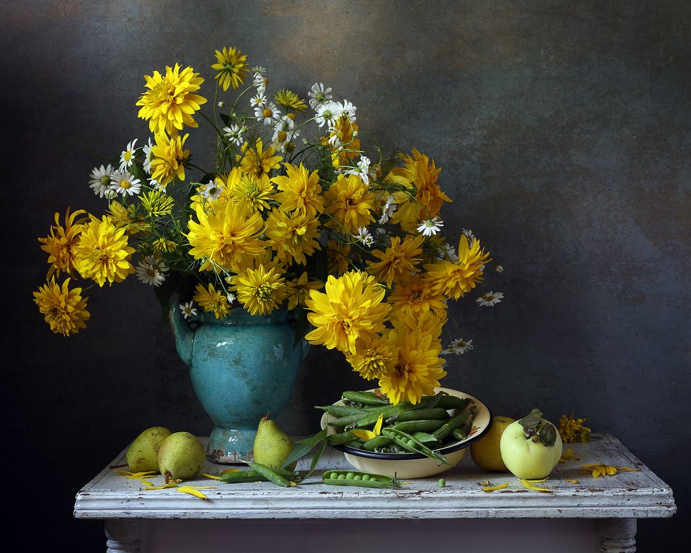 Дачные радости. Зеленый горошек.