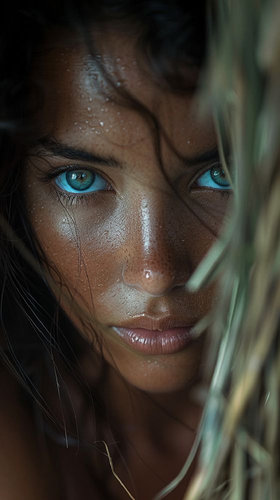 взгляд дикарки, The look of a wild girl