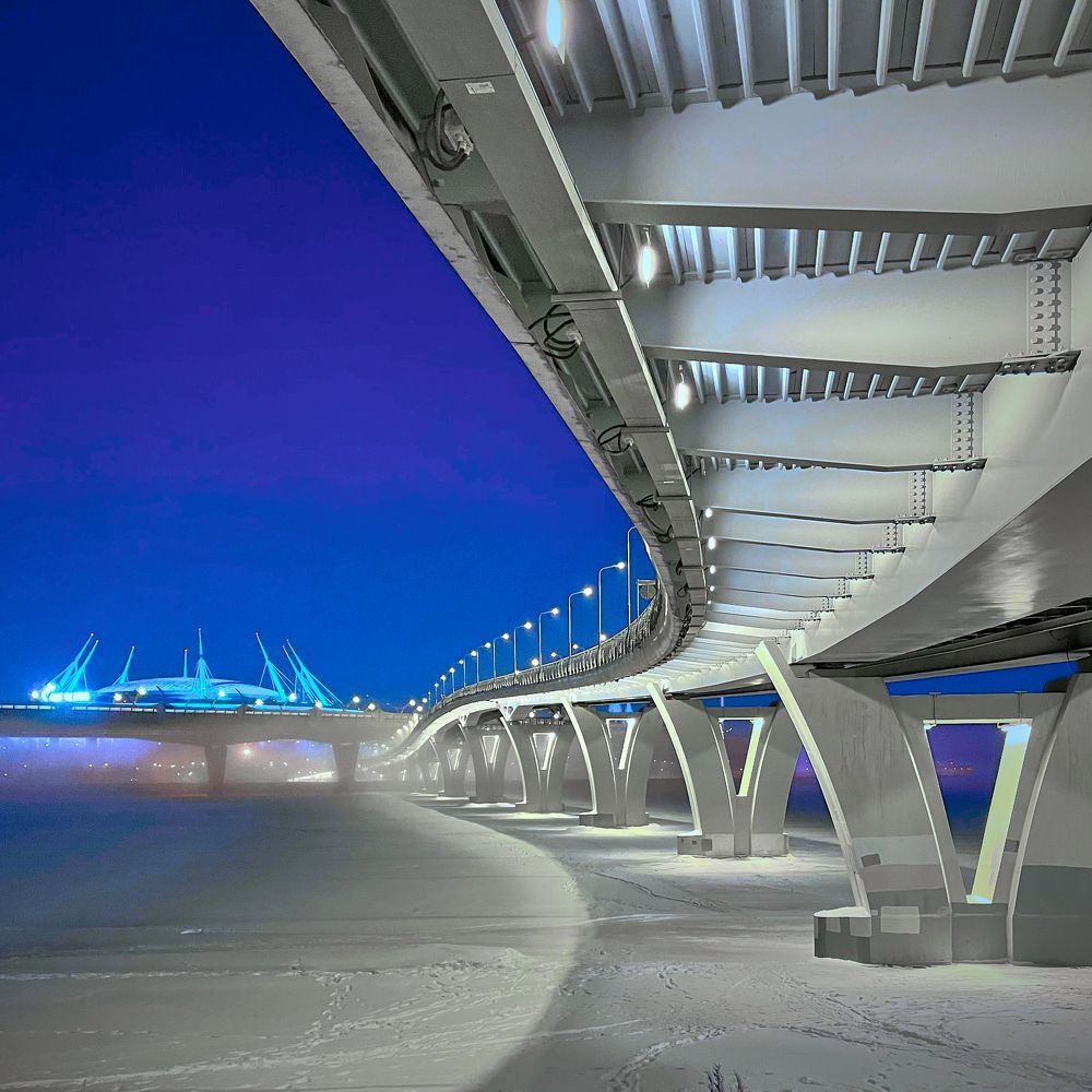 В голубую даль