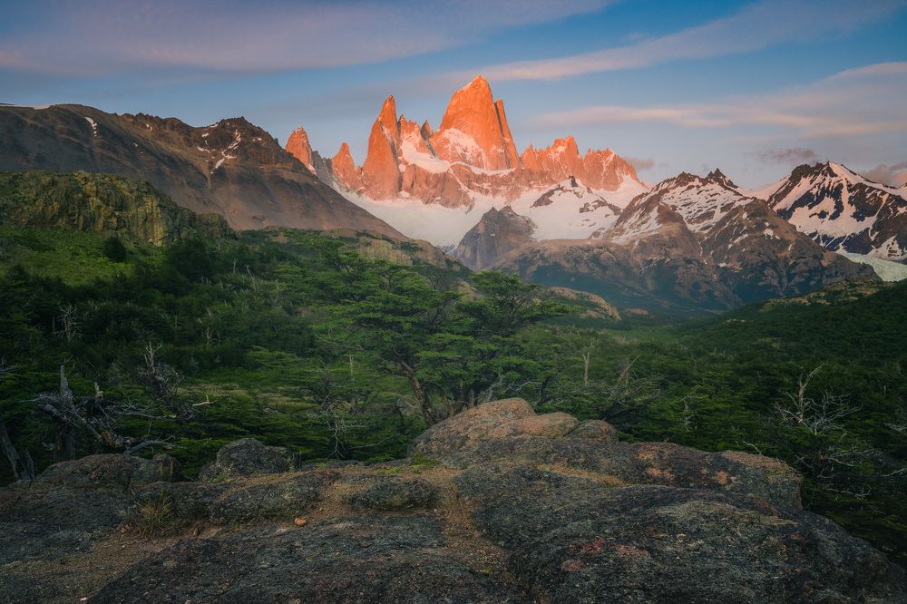 Первые лучи...