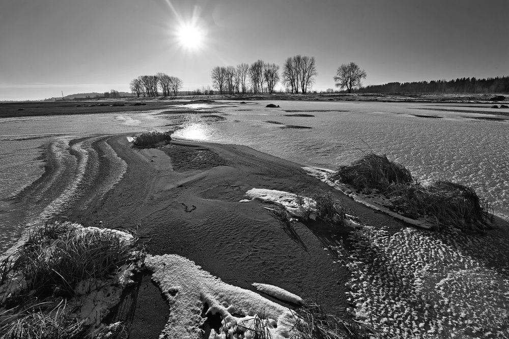 Ноябрь на Каме.