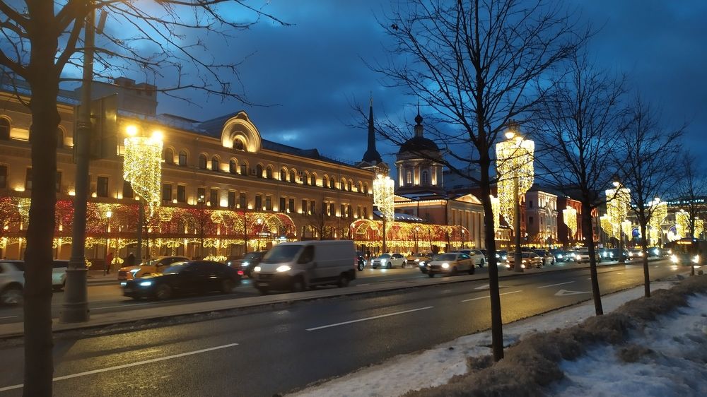 Москва предновогодняя