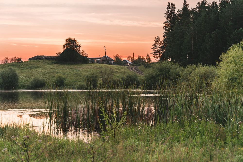 На рассвете