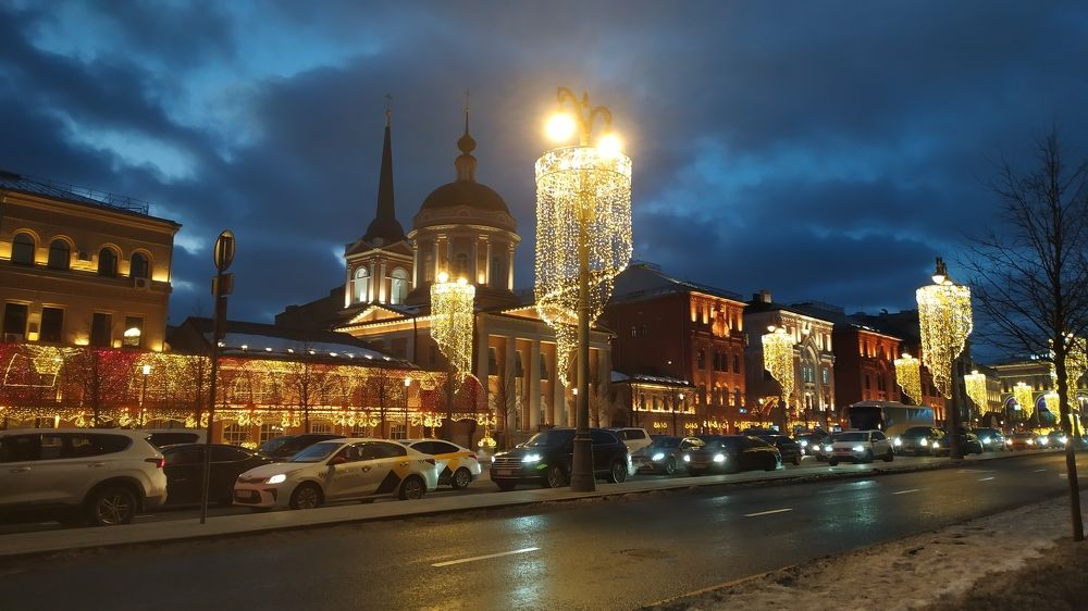 Предновогодняя Москва