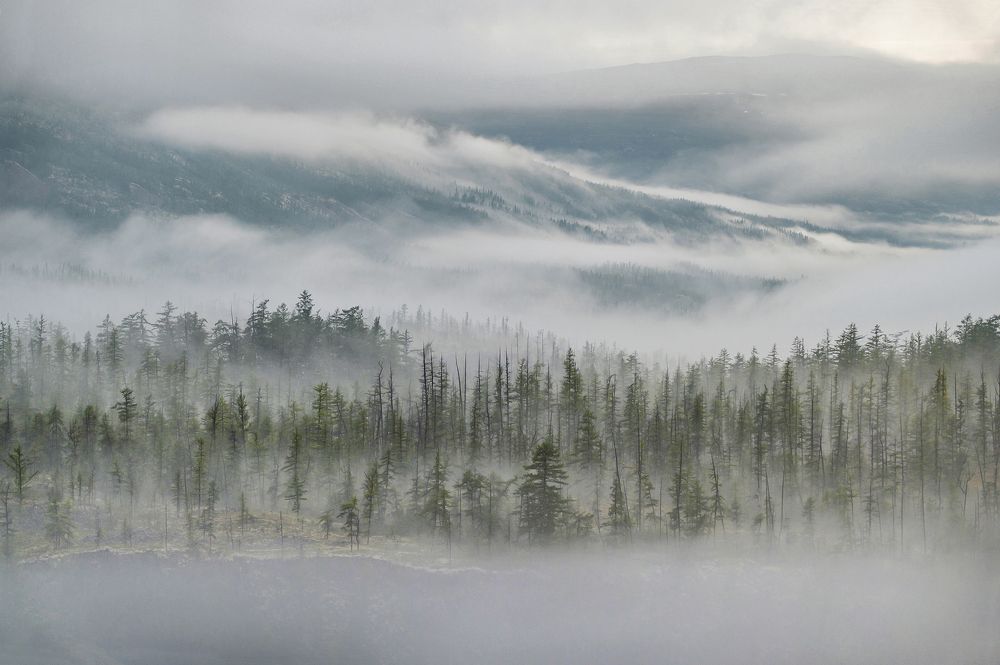 Плато Путорана - облачный этюд
