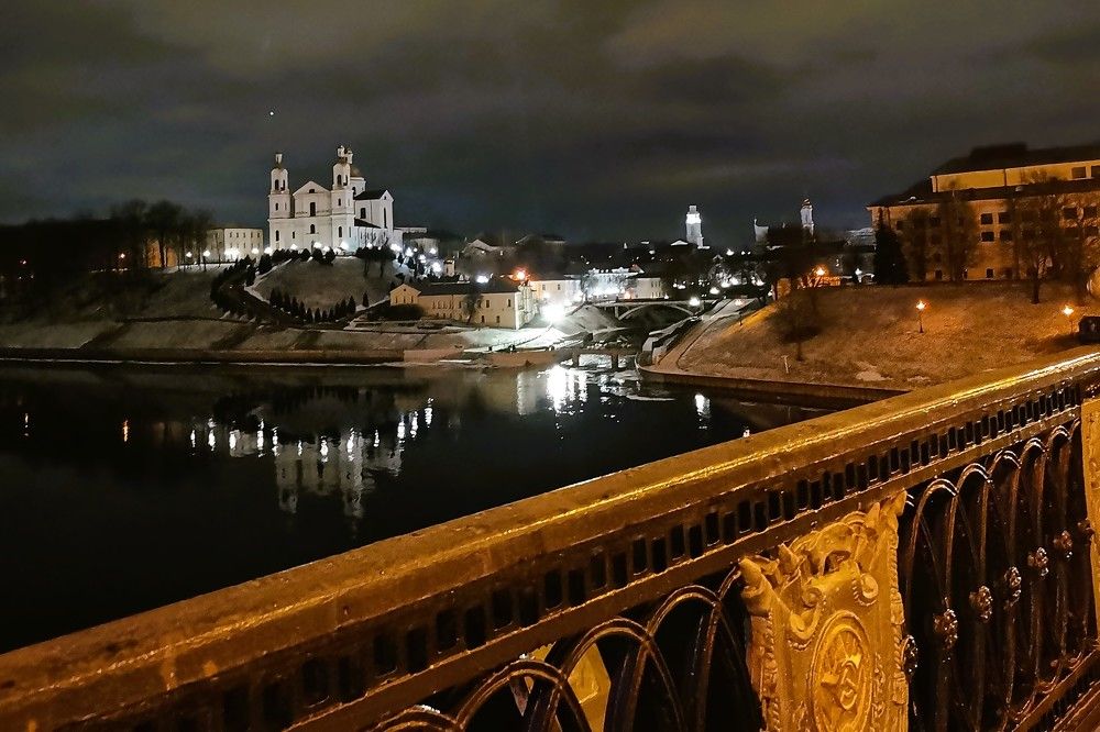 Ночной Витебск.