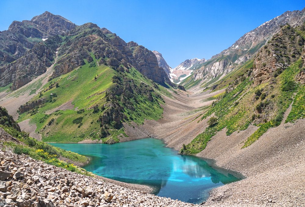 Озеро Терметаш. Узбекистан