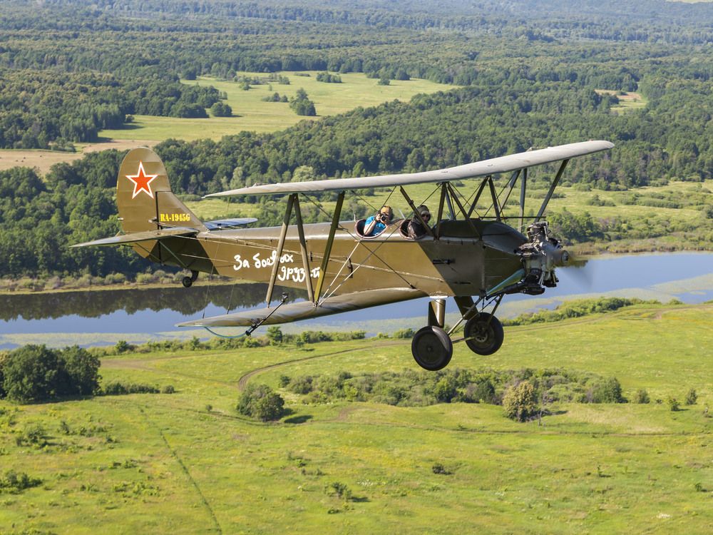 Старый аэроплан