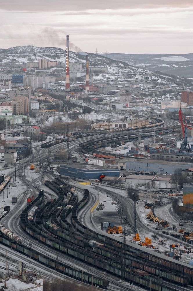 Поездатый Мурманск.