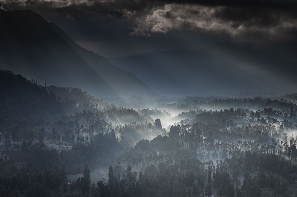 Окрестности вулкана Бромо. Индонезия.