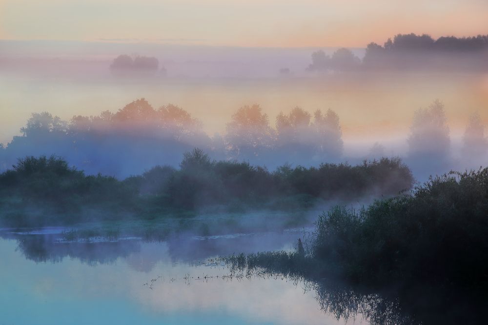 АКВАРЕЛЬНЫЙ РАССВЕТ.