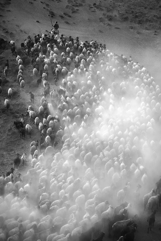 on the mountain road