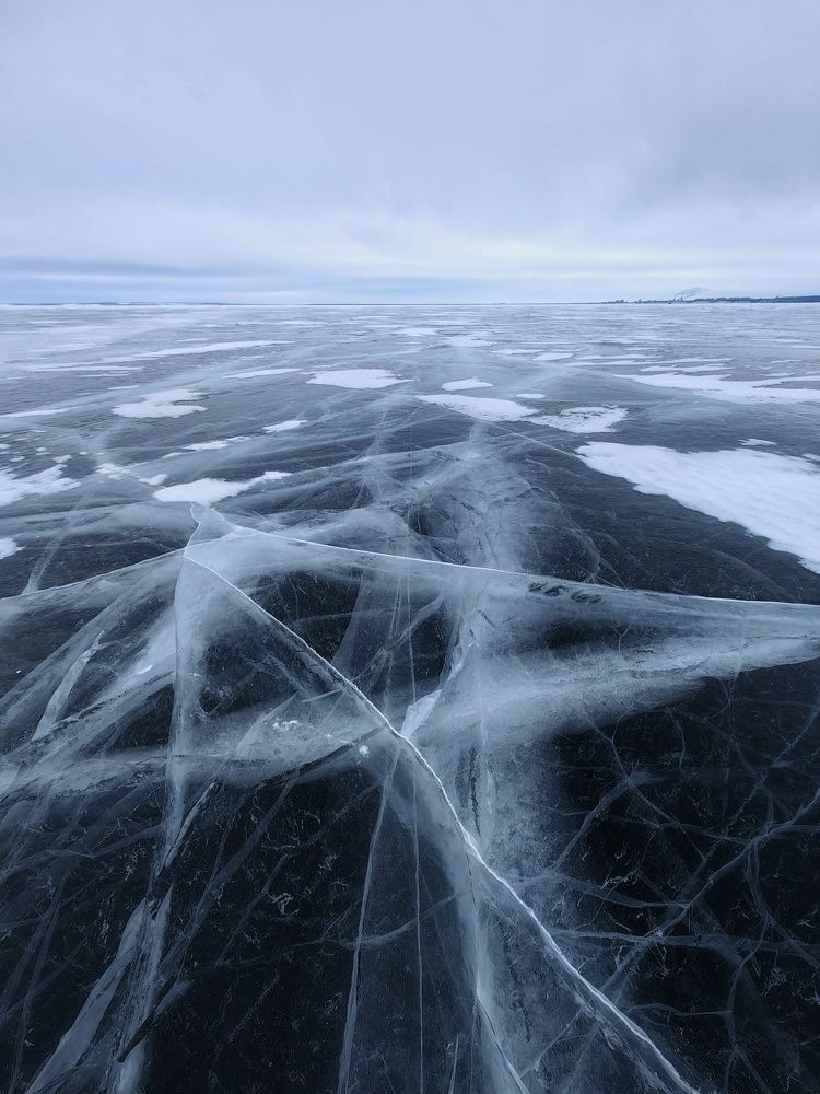 Байкальский лёд в Самарской области