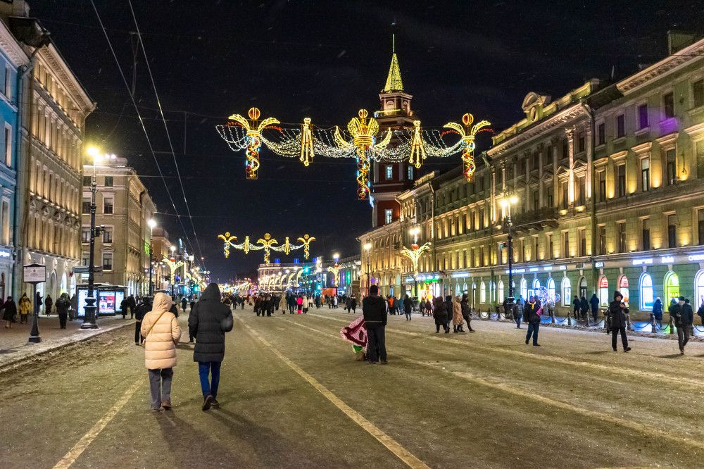 Новогодний Невский